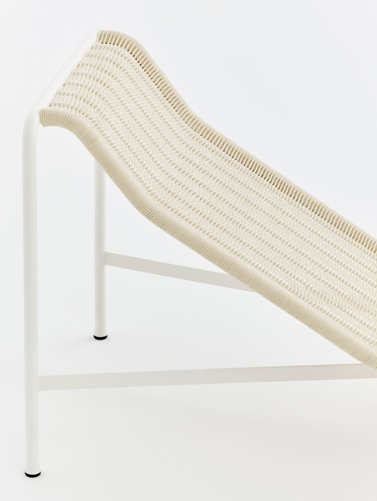 Palissade Cord Chaise Longue by HAY - Cream White Cord