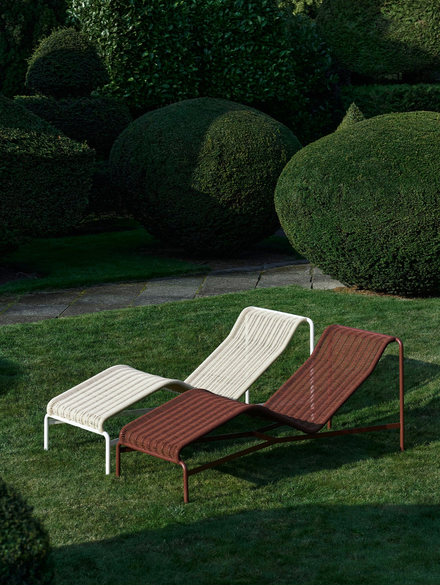 Palissade Cord Chaise Longue by HAY