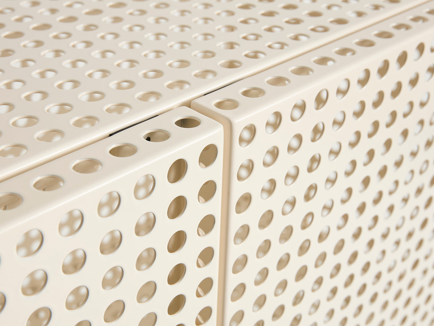 Perforated Cabinet Floor by HAY - Small / Eggshell