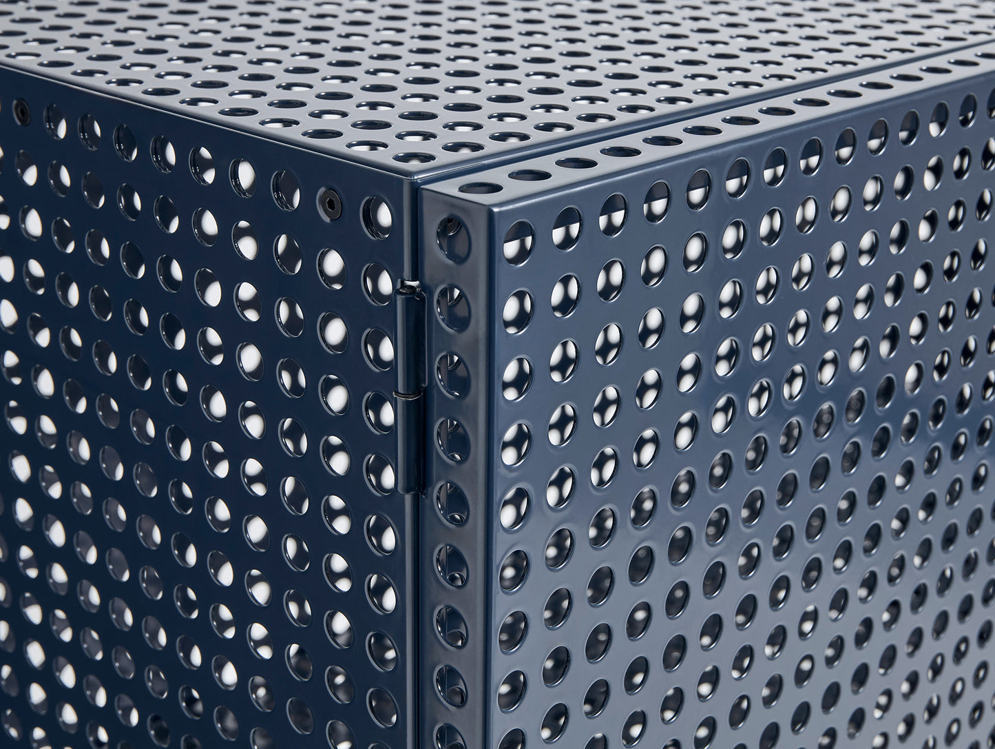 Perforated Cabinet Floor by HAY - Medium / Steel Blue