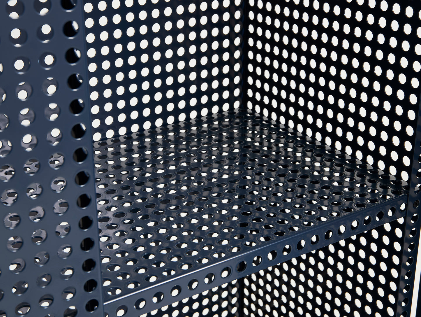 Perforated Cabinet Floor by HAY - Medium / Steel Blue