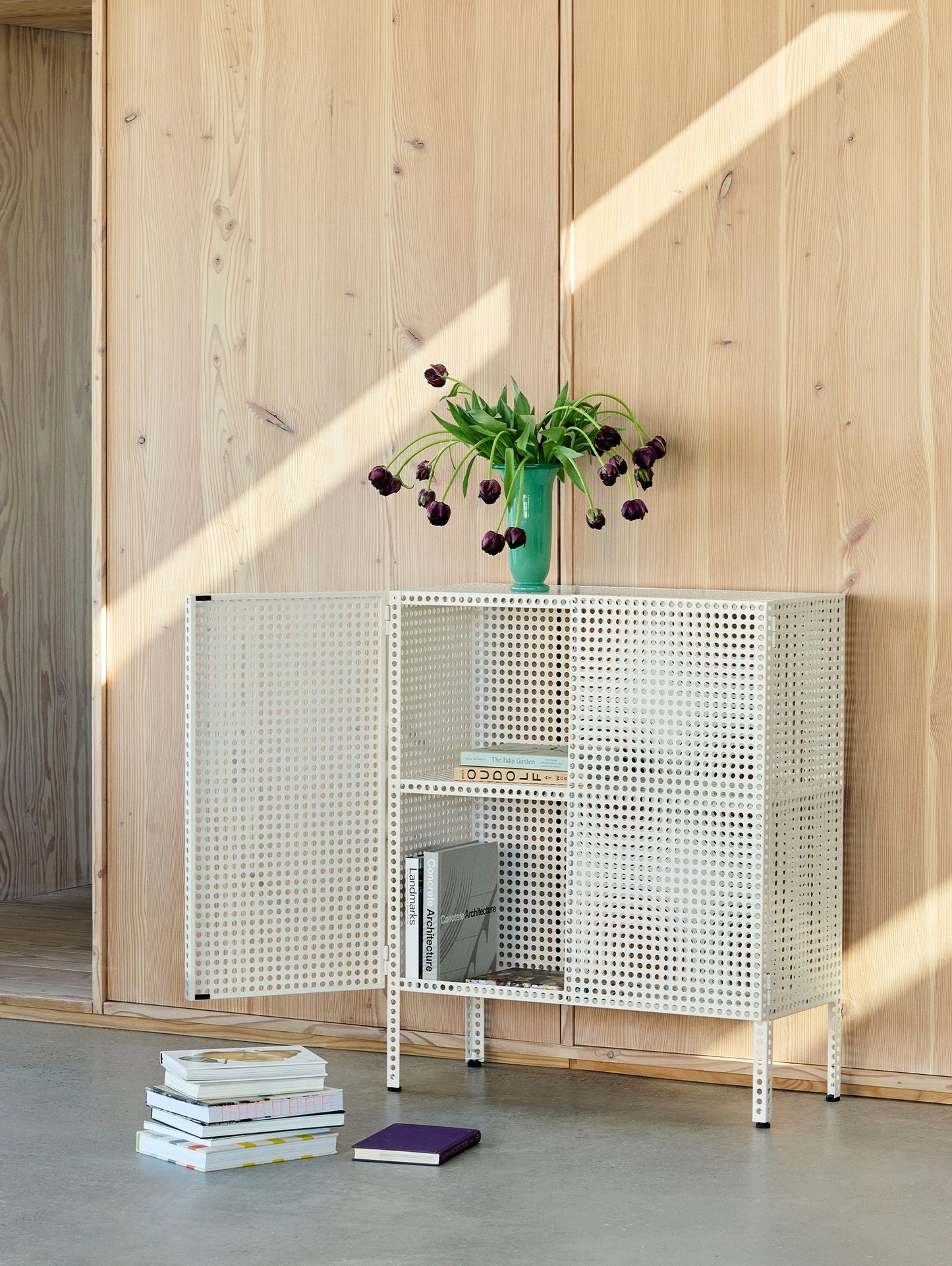 Perforated Cabinet Floor by HAY - Medium / Eggshell