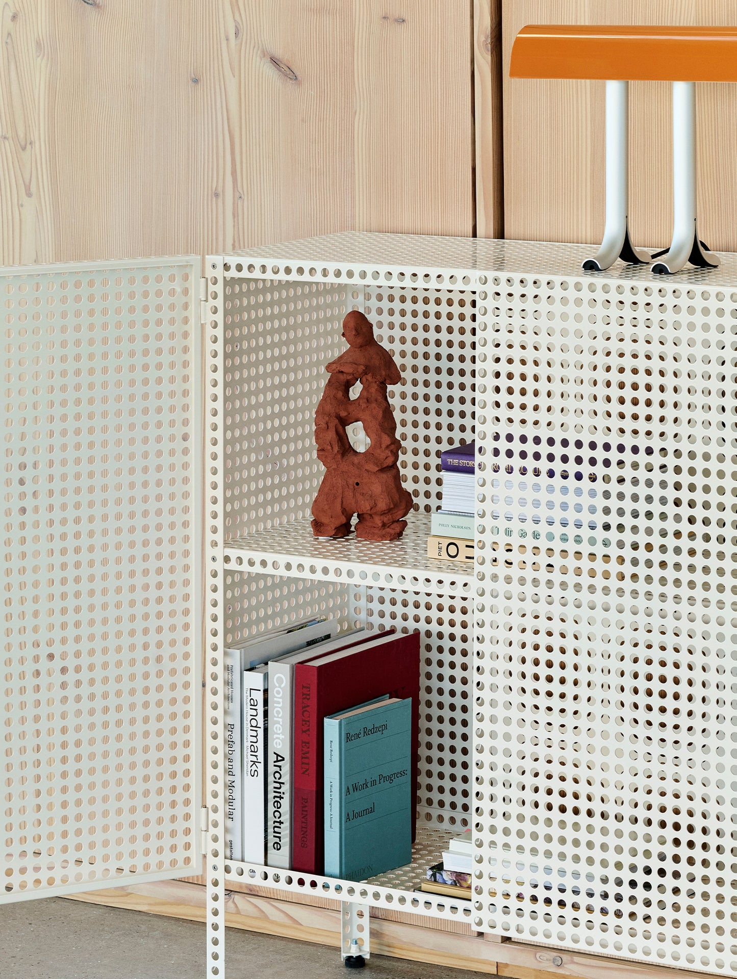 Perforated Cabinet Floor by HAY - Medium / Eggshell