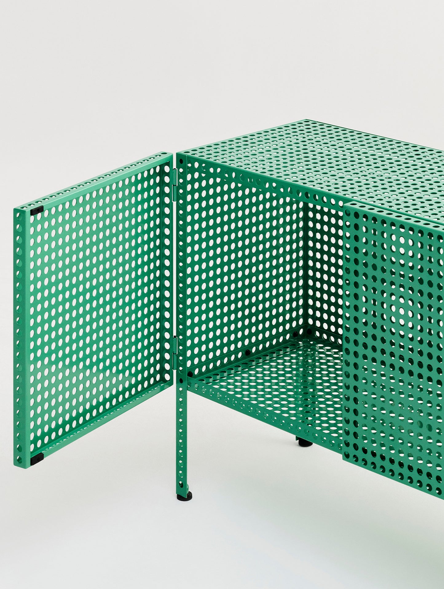 Perforated Cabinet Floor by HAY - Small / Soft Jade