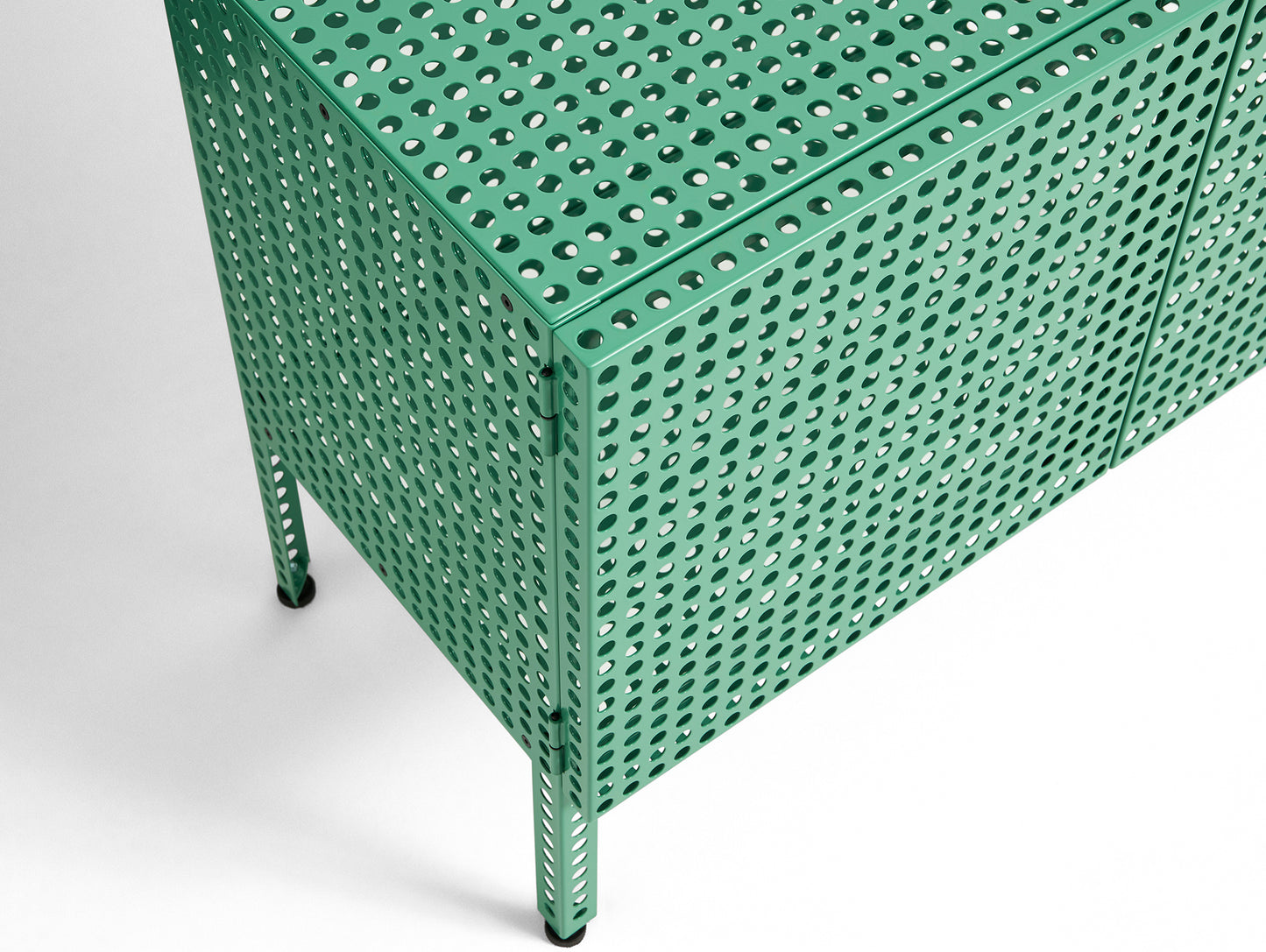 Perforated Cabinet Floor by HAY - Small / Soft Jade