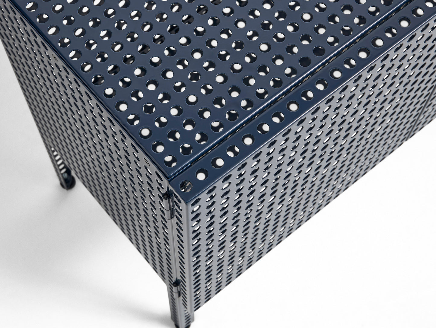 Perforated Cabinet Floor by HAY - Medium / Steel Blue