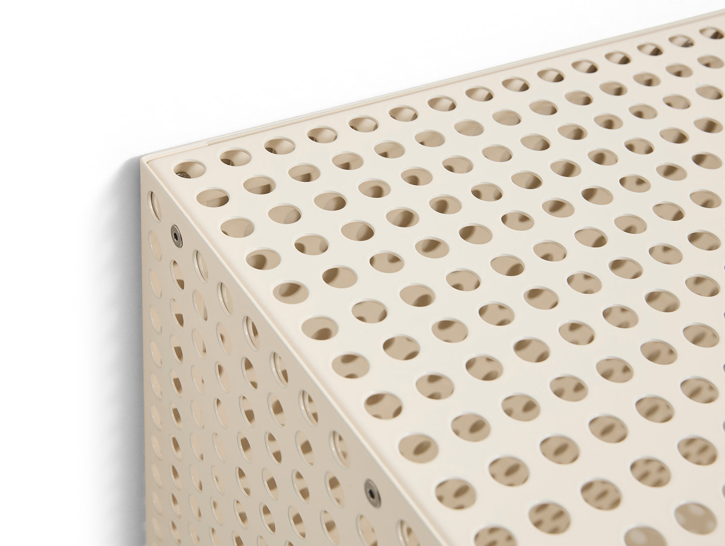 Perforated Cabinet Wall by HAY - Eggshell