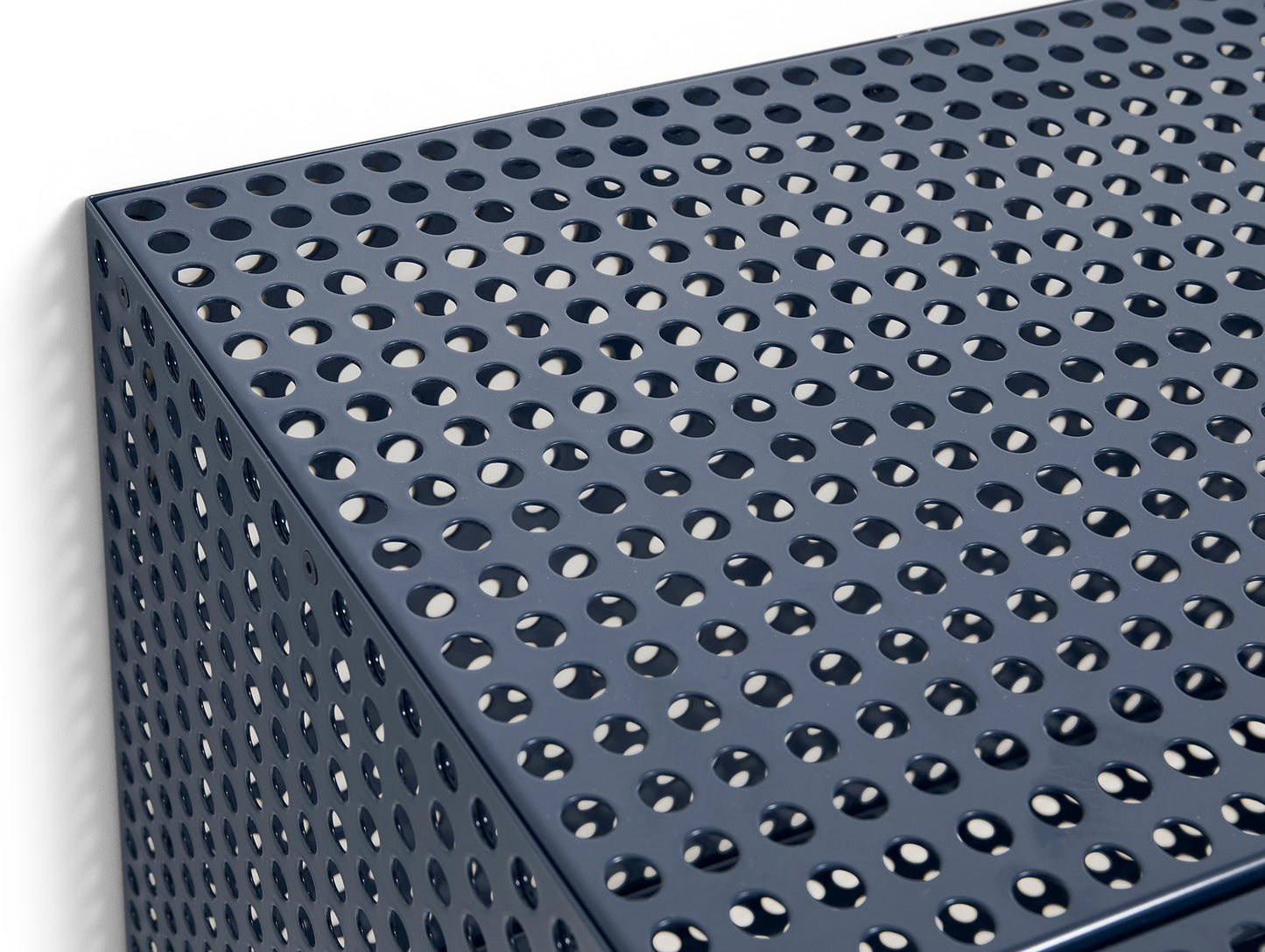 Perforated Cabinet Wall by HAY - Steel Blue