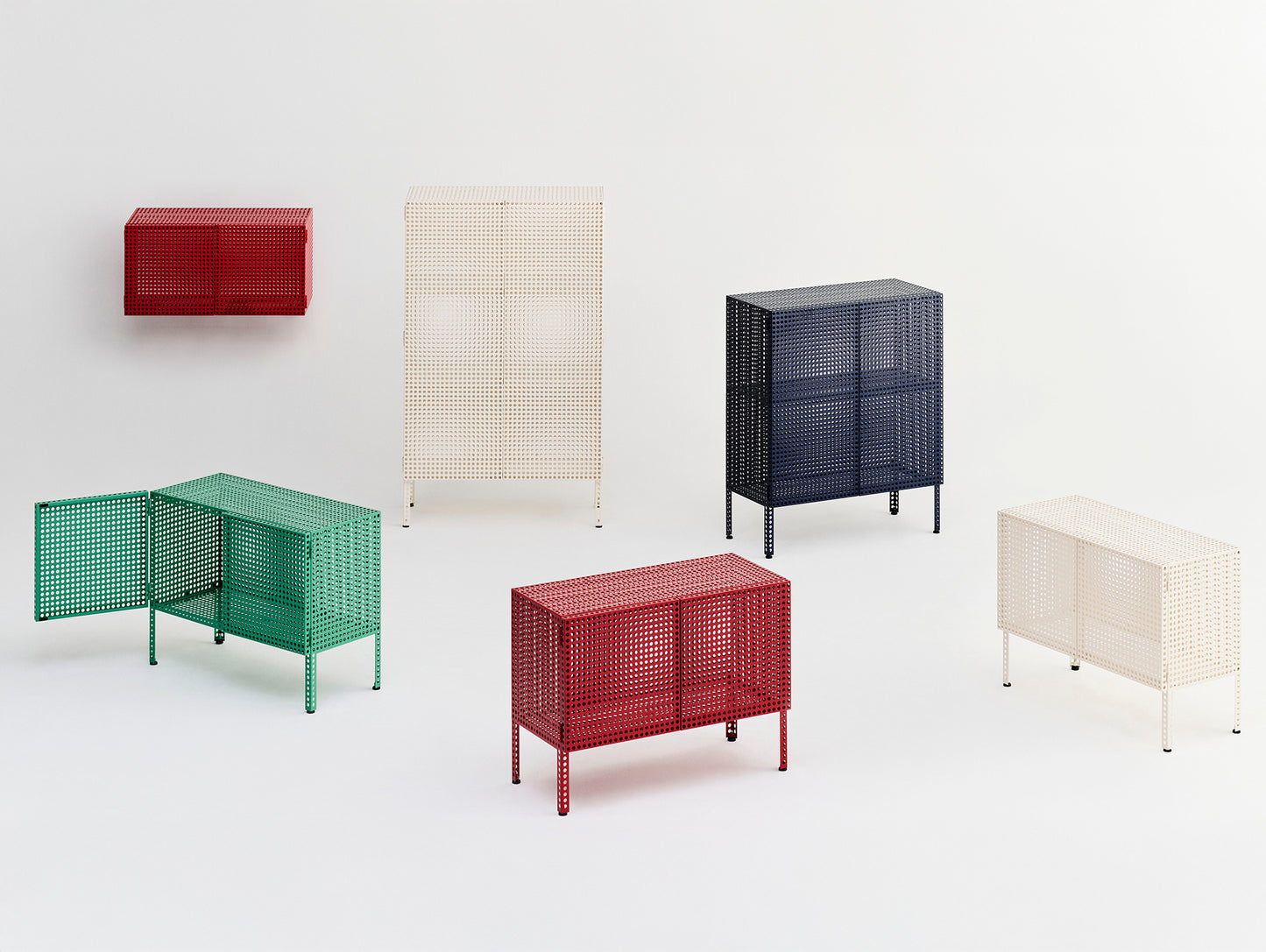 Perforated Cabinet Floor by HAY
