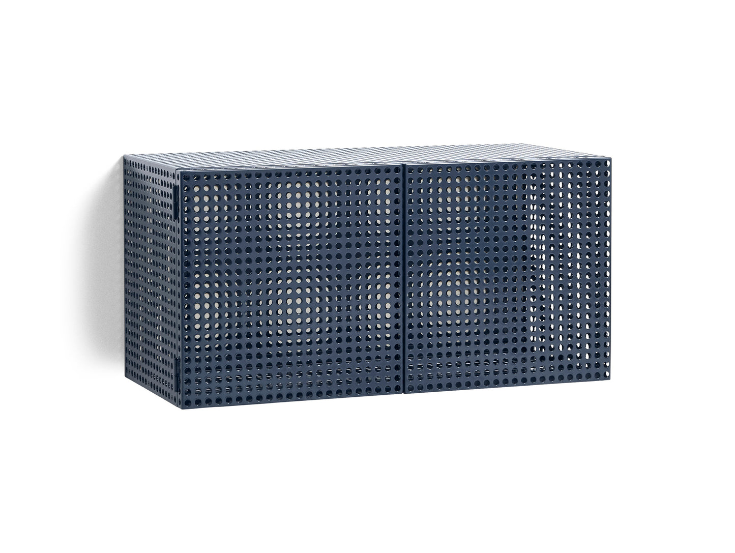 Perforated Cabinet Wall by HAY - Steel Blue