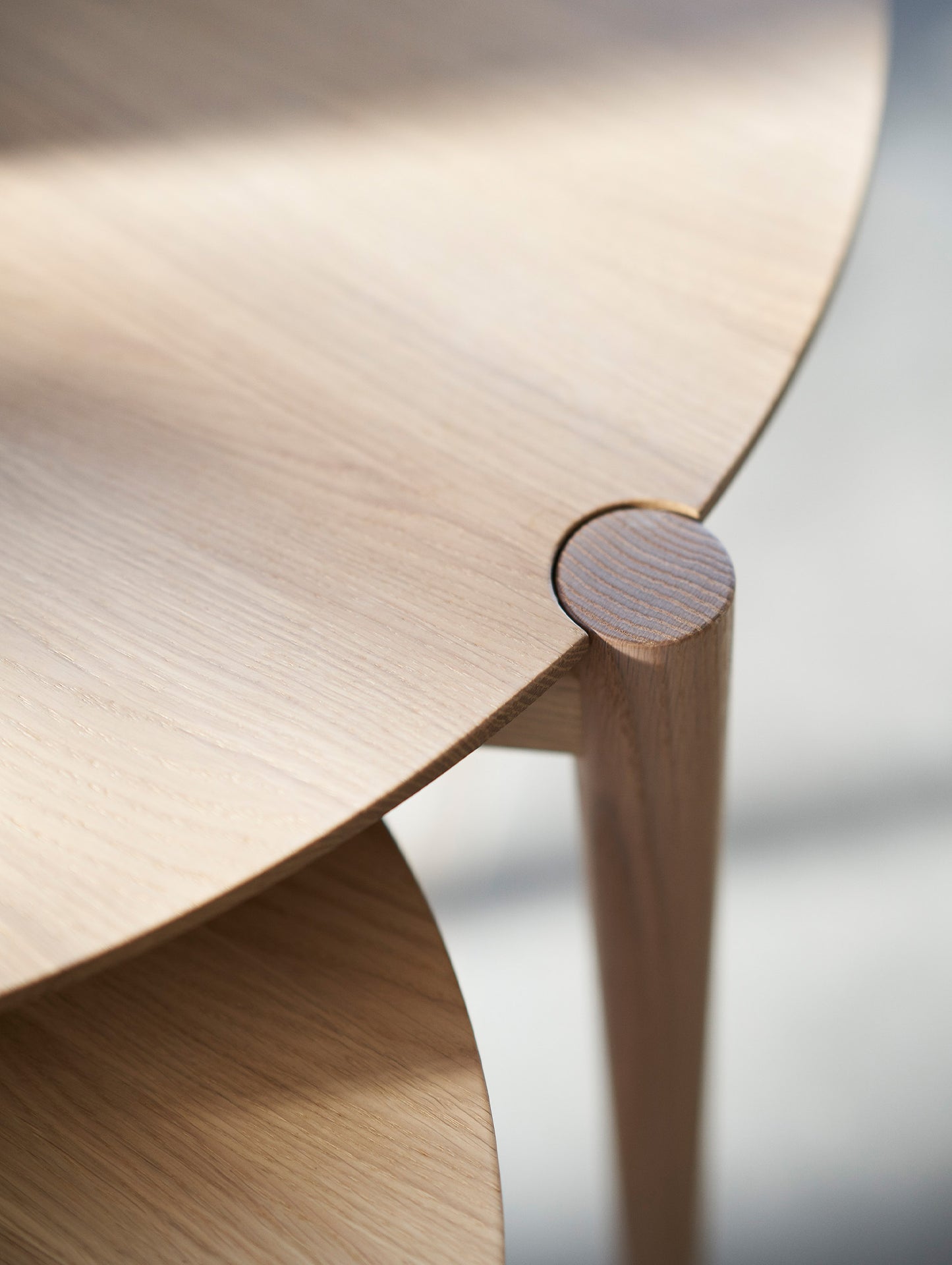 D102 SOS Coffee Table by FDB Mobler - Oiled Oak