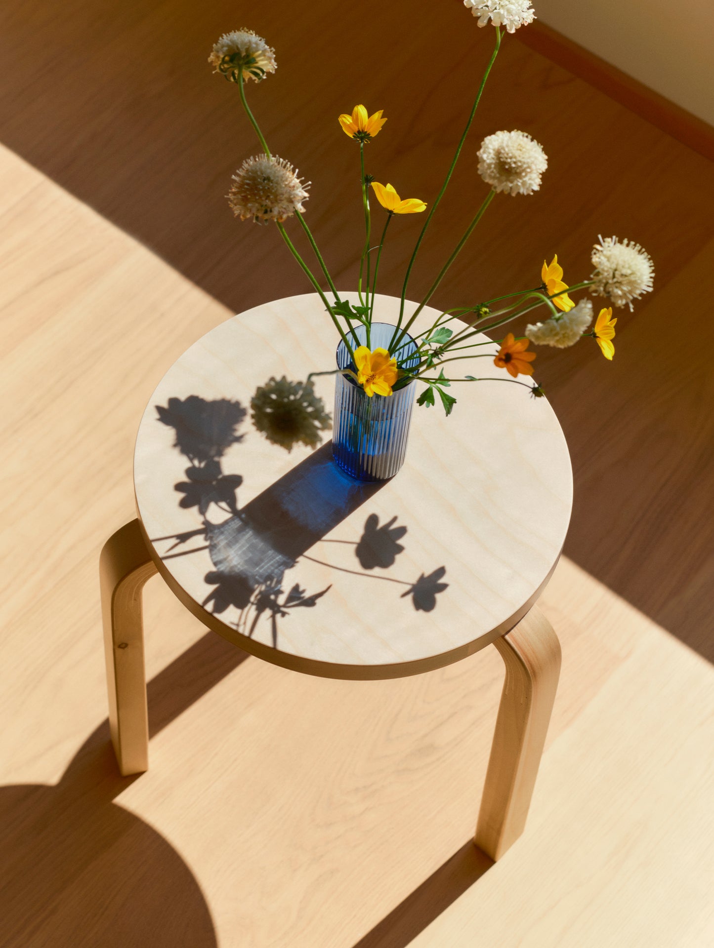 Alvar Aalto Stool 60 by Artek - Wild Birch
