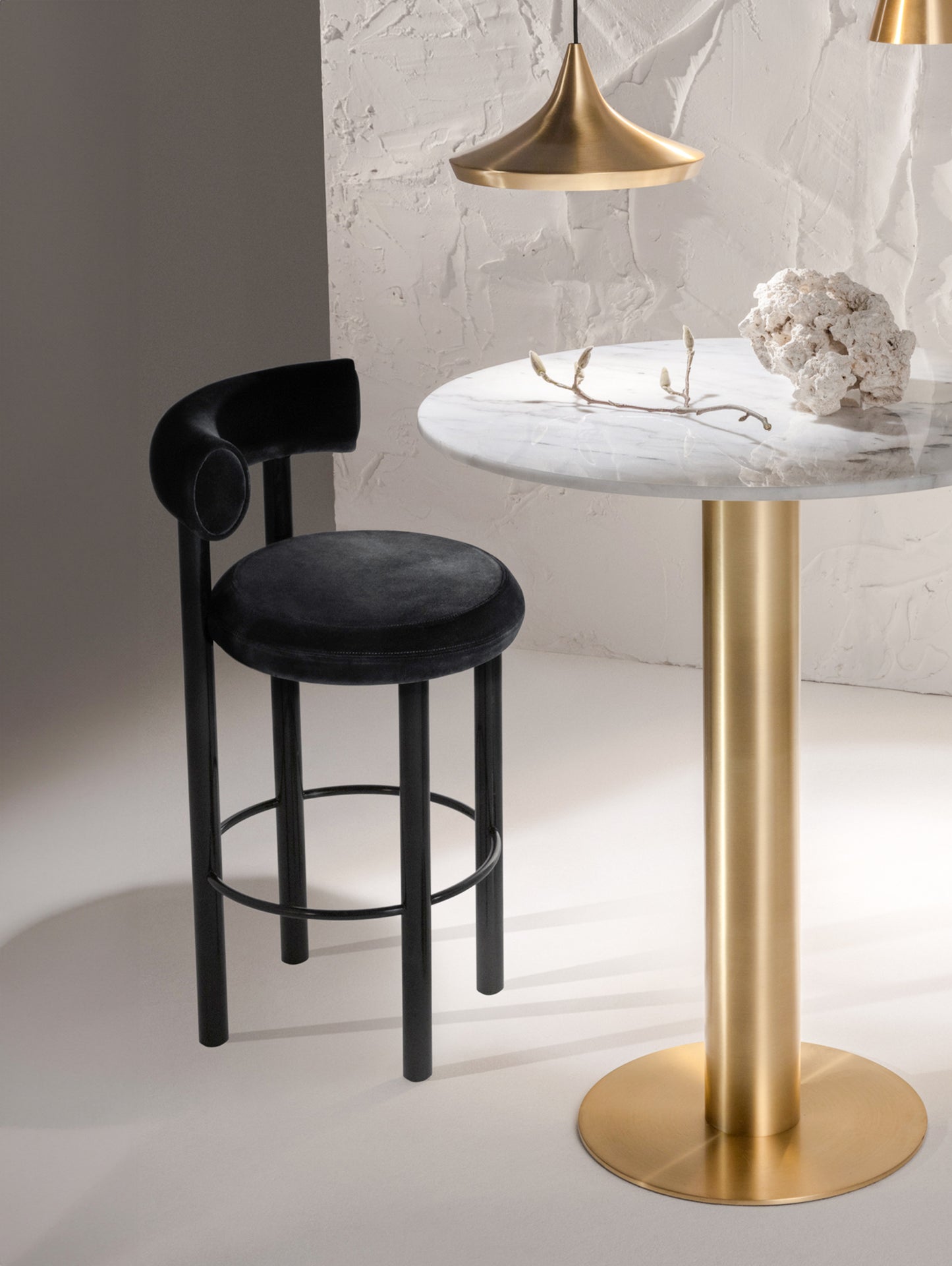 Fat Bar/Counter Stool by Tom Dixon