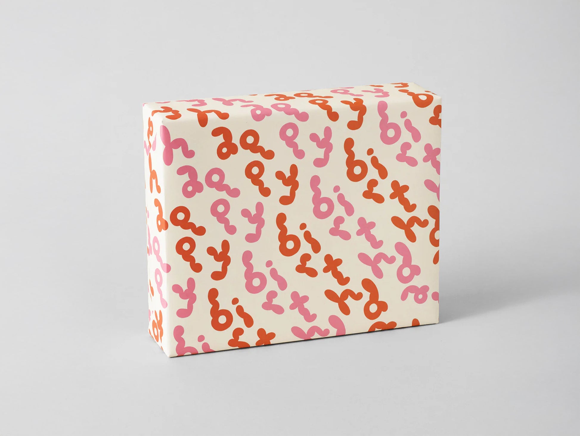 Happy Birthday Bubble Writing Wrapping Paper by Wrap