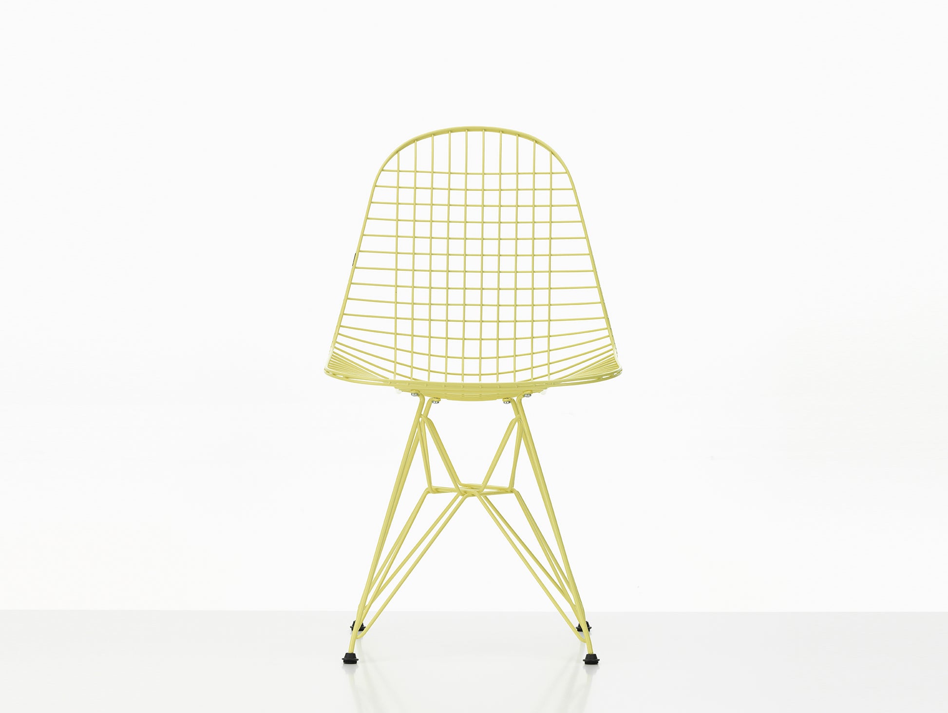 Eames DKR Wire Chair - New Colours by Vitra / Citron Powder-Coated Steel