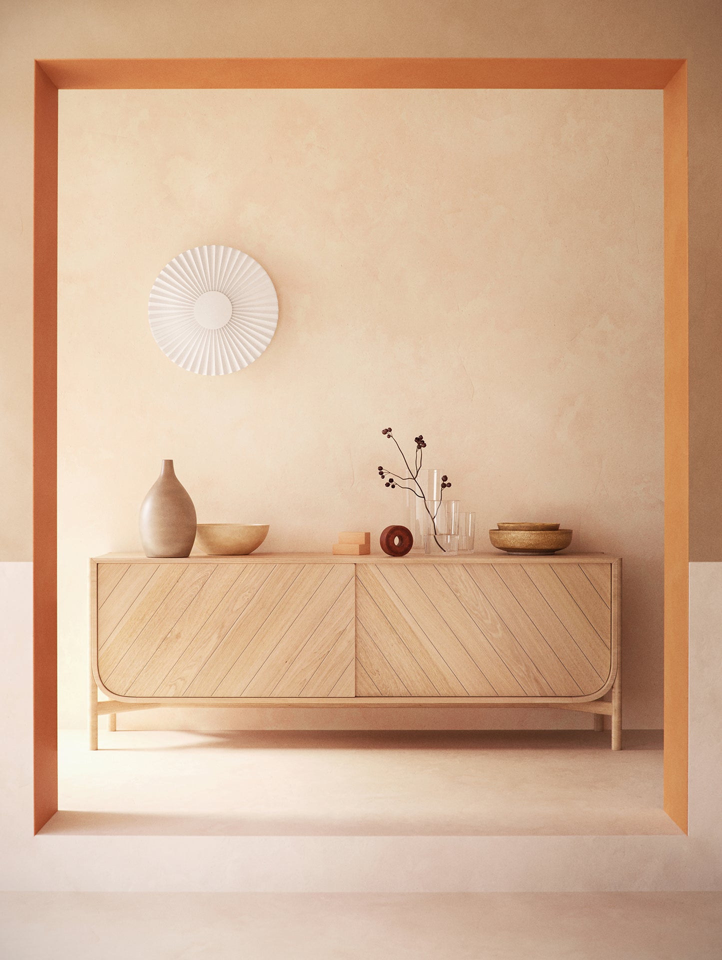 Natural Oak Marius Sideboard by Hartô
