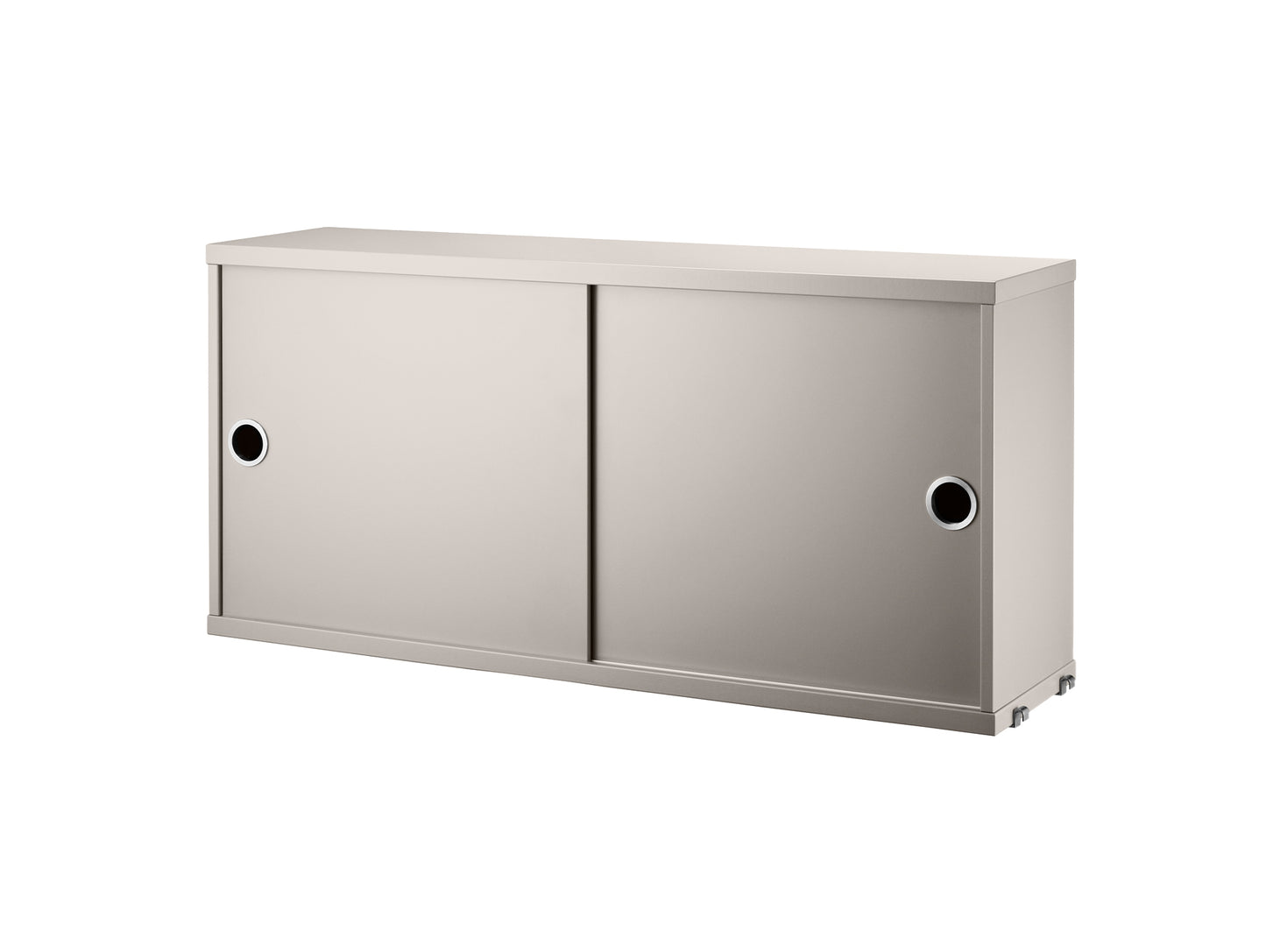 String System Shallow Cabinets by String - Beige