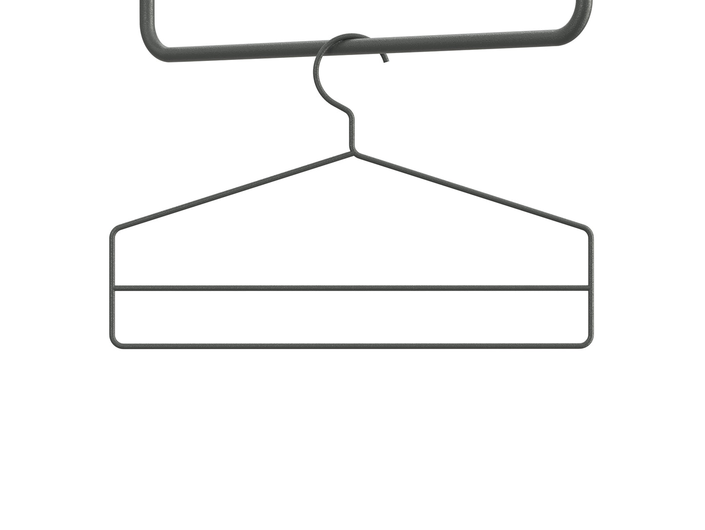String Plus Coat Hangers - Dark Grey