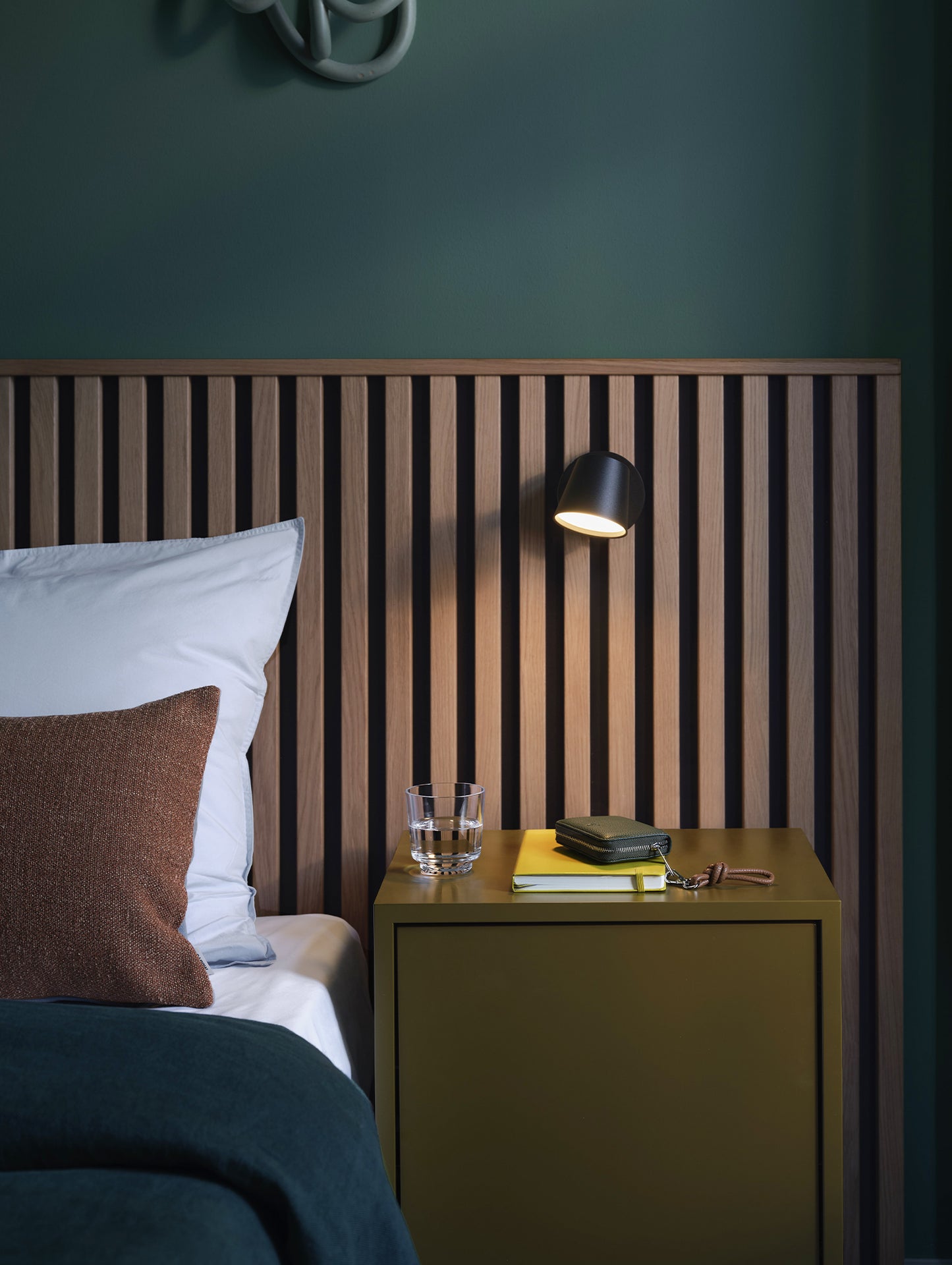 Black Tip Wall Lamp by Muuto