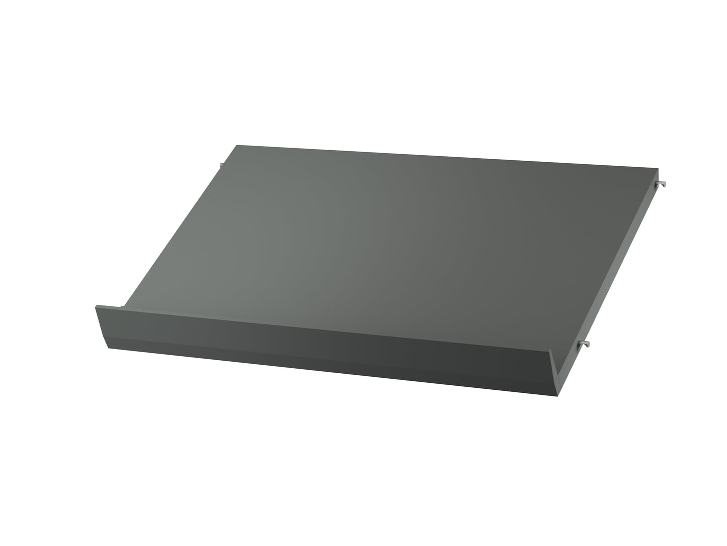 String System Magazine Shelf by String - 58x30 / Dark Grey