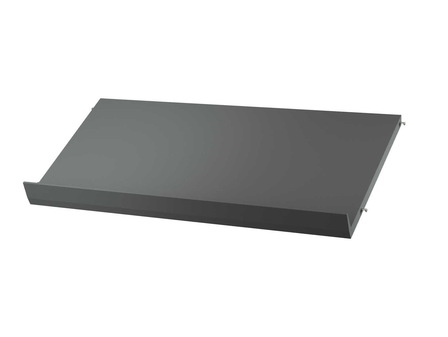 String System Magazine Shelf by String - 78x30 / Dark Grey