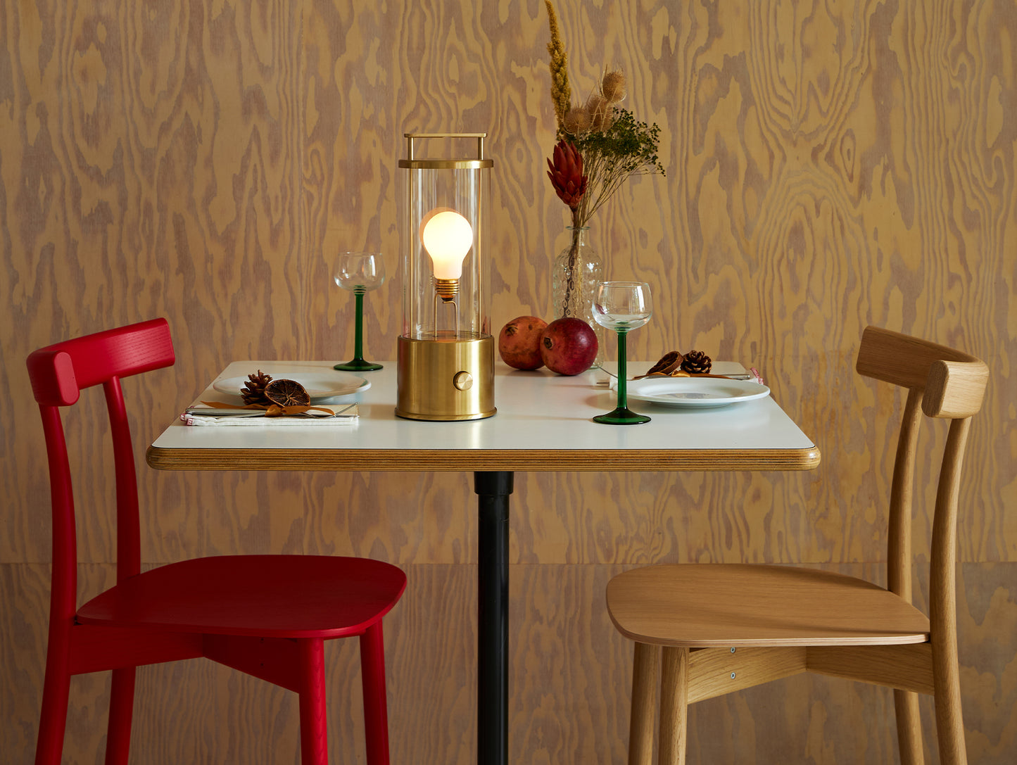 The Muse Portable Lamp (Solid Brass Edition) by Tala