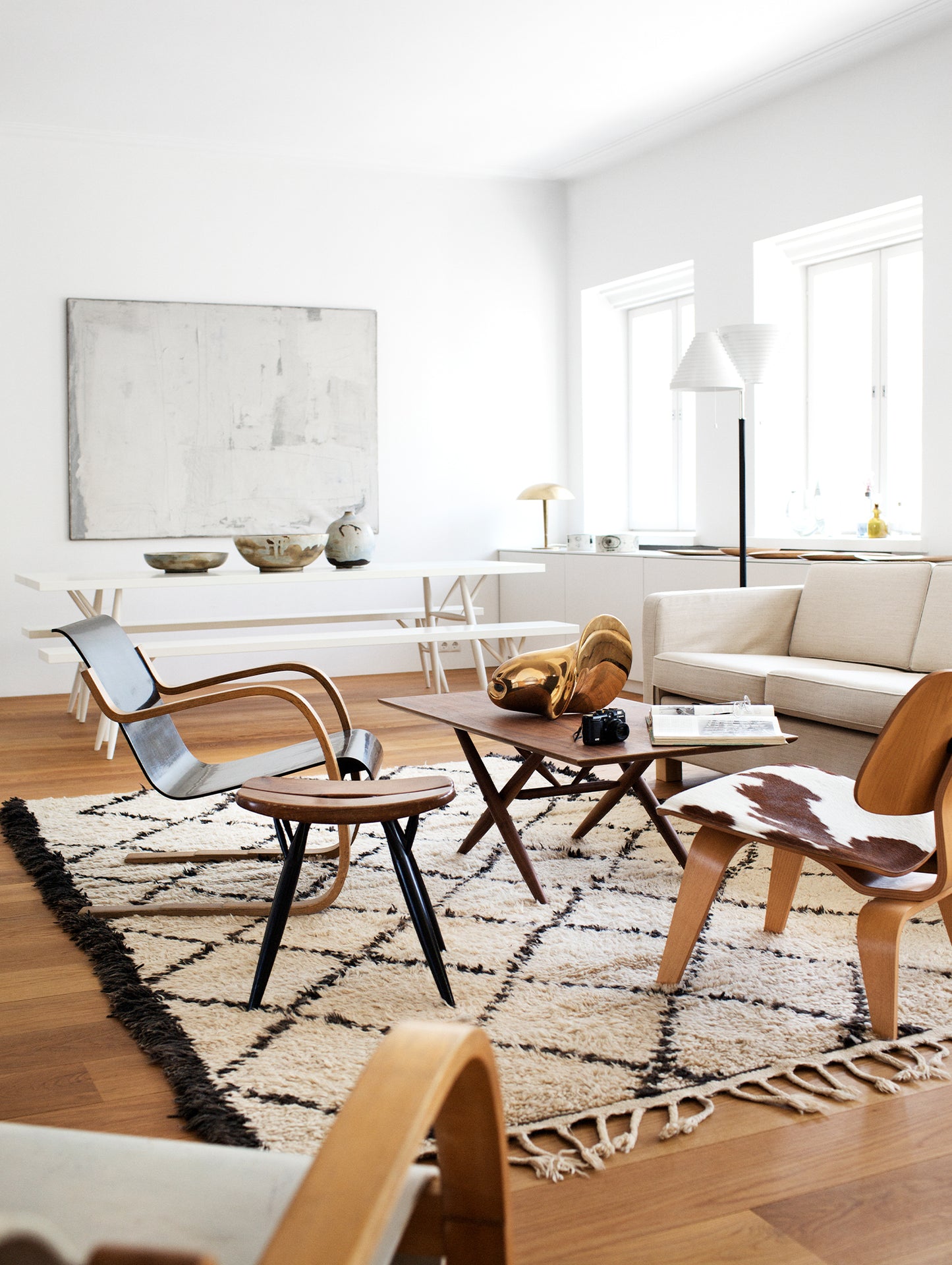 A810 Floor Light by Artek - Steel Tube