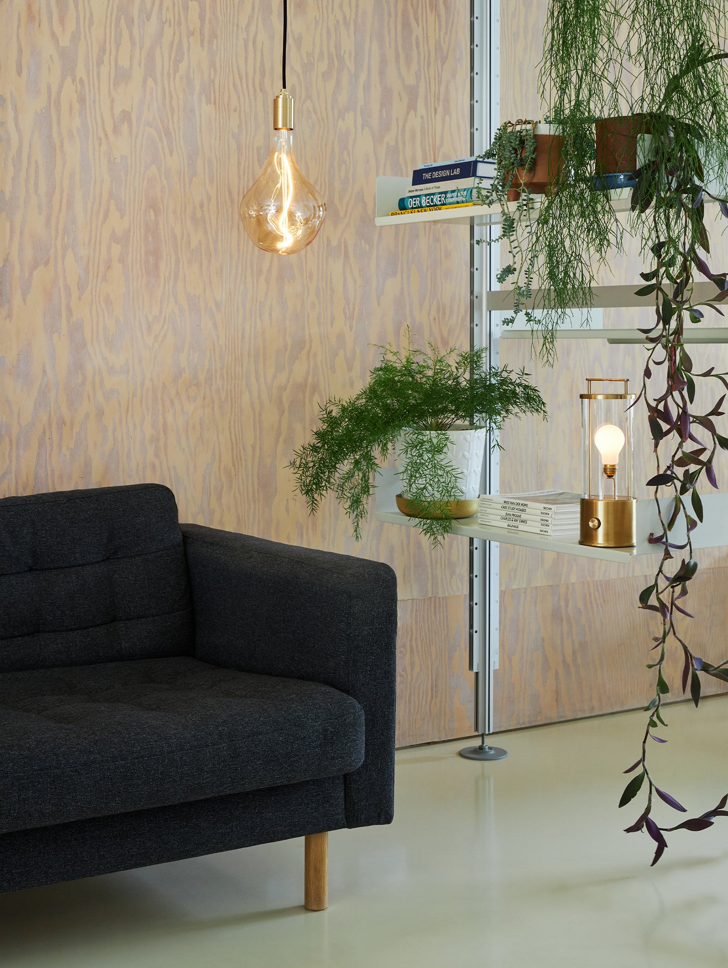 The Muse Portable Lamp (Solid Brass Edition) by Tala