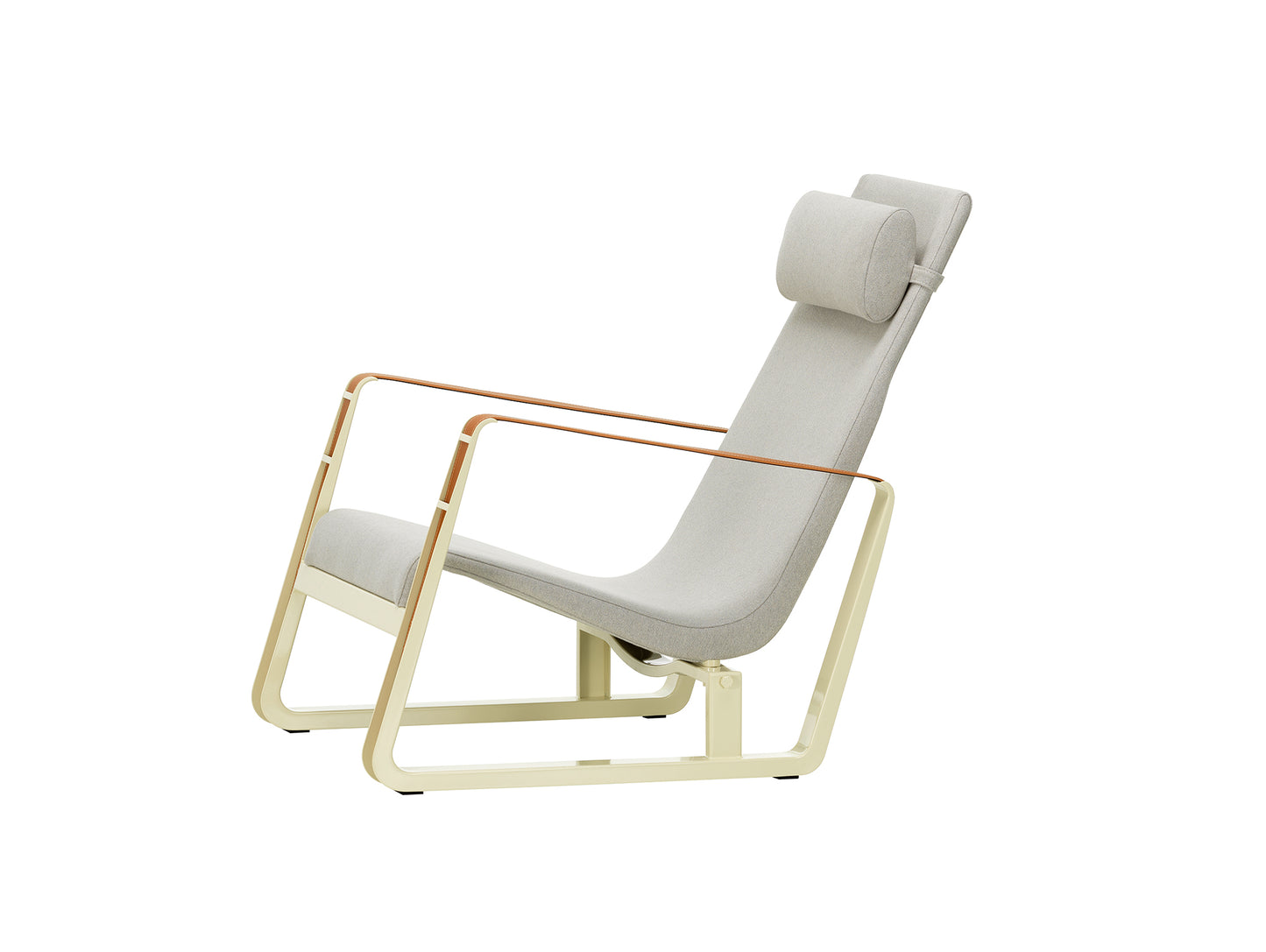 Cite Armchair by Vitra - Ecru / Mello 03 Cement (F40)