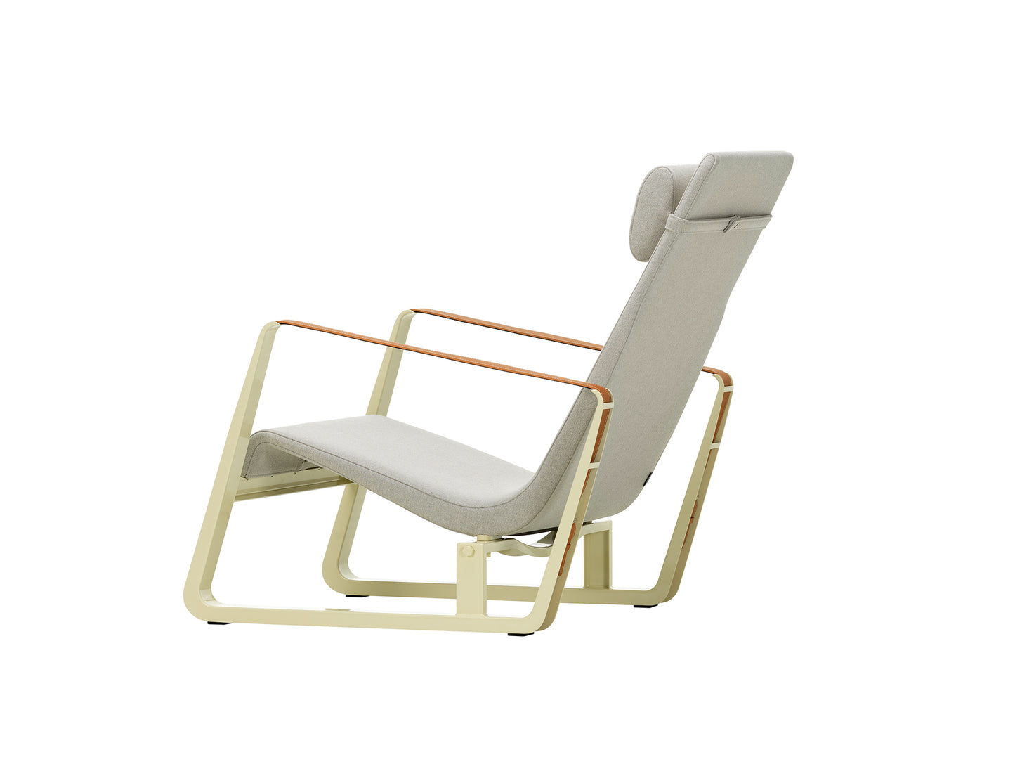 Cite Armchair by Vitra - Ecru / Mello 03 Cement (F40)