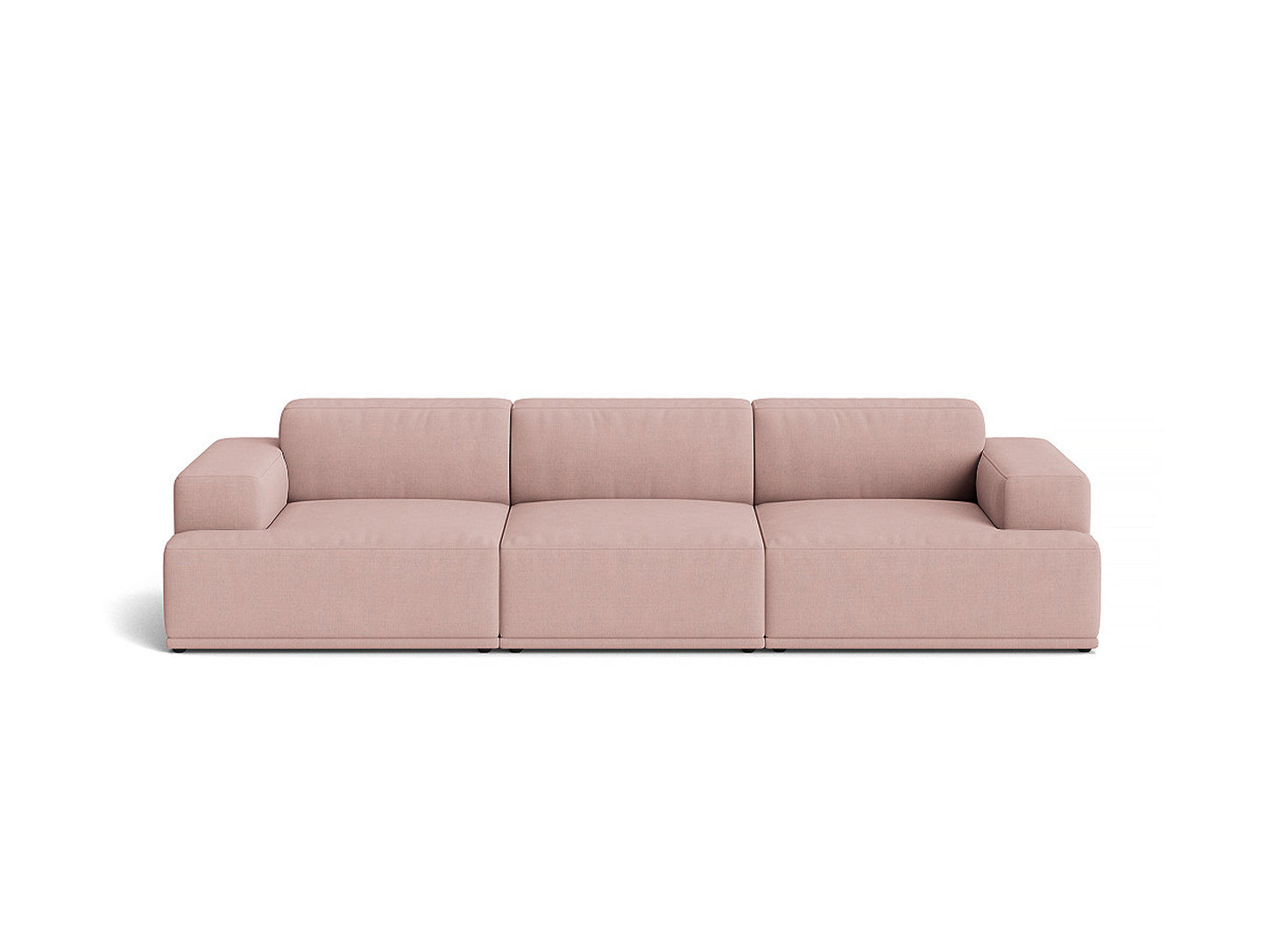 Connect Soft 3-Seater Modular Sofa by Muuto - Configuration 1 / Fiord 551