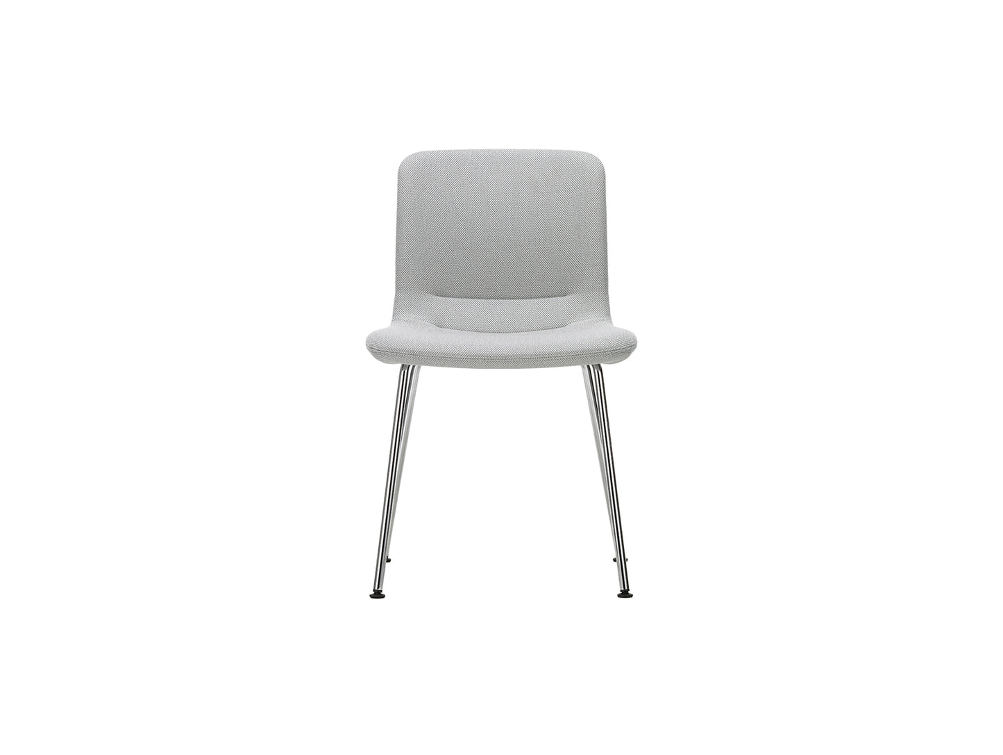 HAL Soft Tube Chair by Vitra - Chrome Plated / Plano 05 Cream White / Sierra Grey (F30)