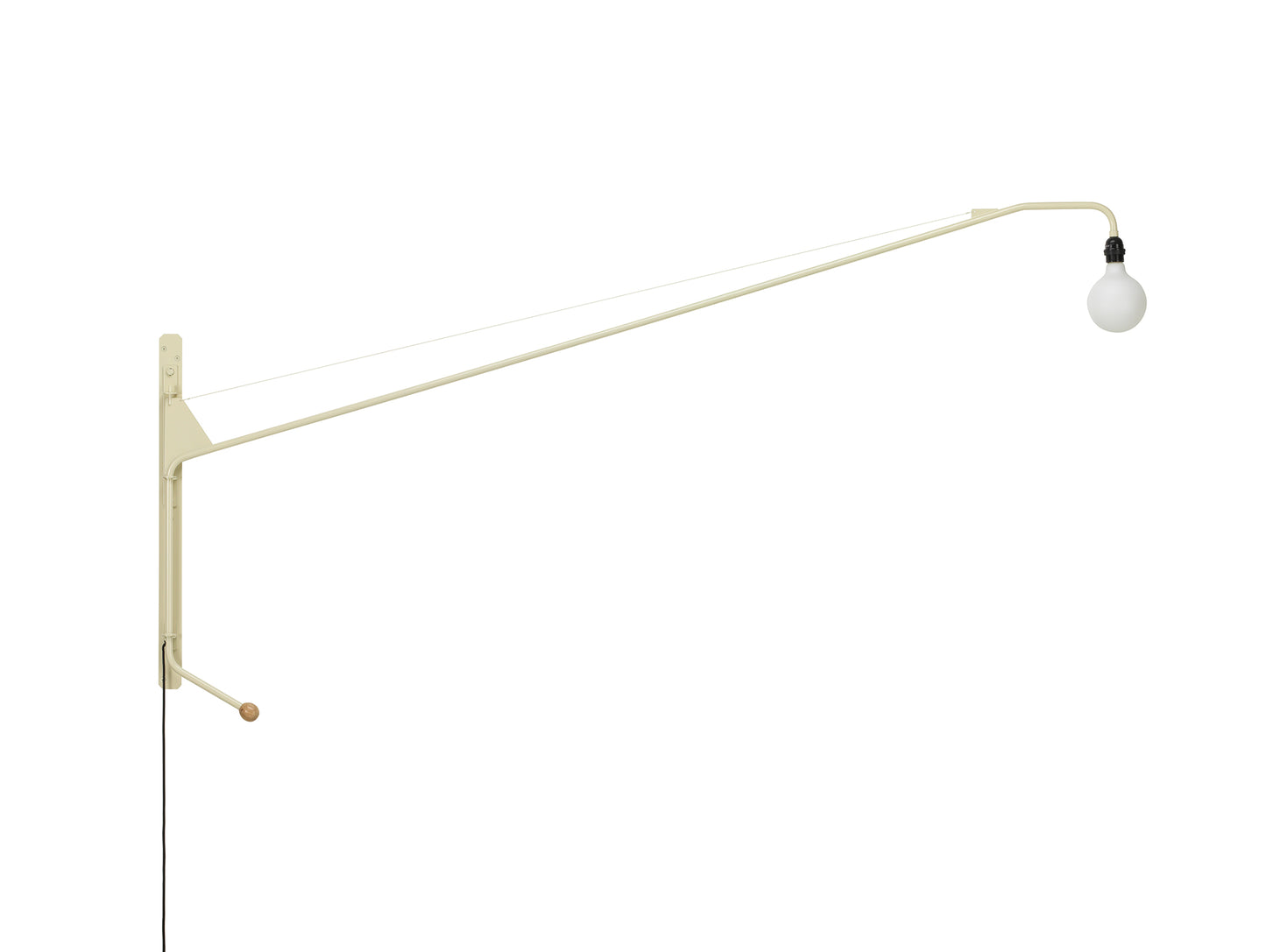 Jean Prouvé Potence Lamp - Ecru