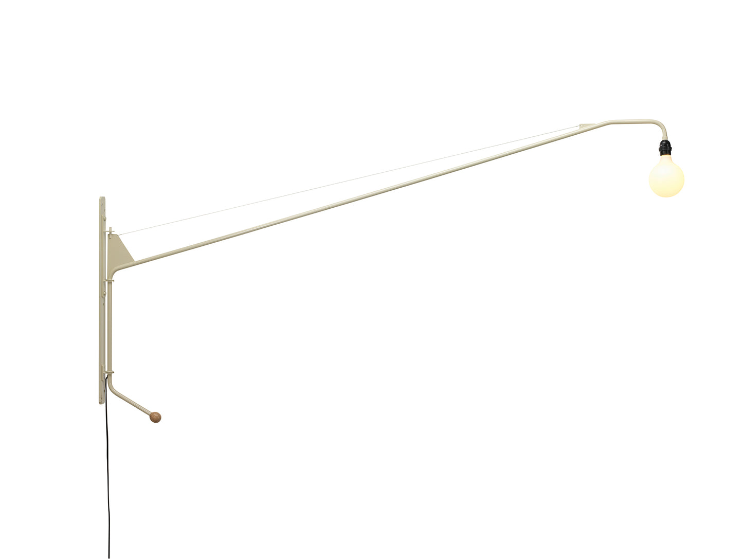 Jean Prouvé Potence Lamp - Ecru