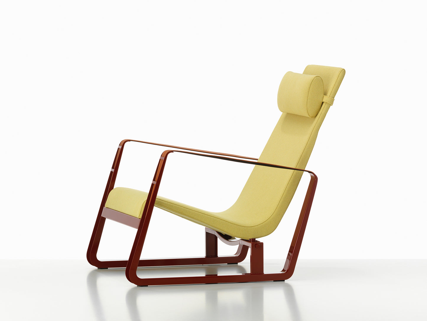 Cite Armchair by Vitra - Japanese Red / Mello 04 Canary (F40)