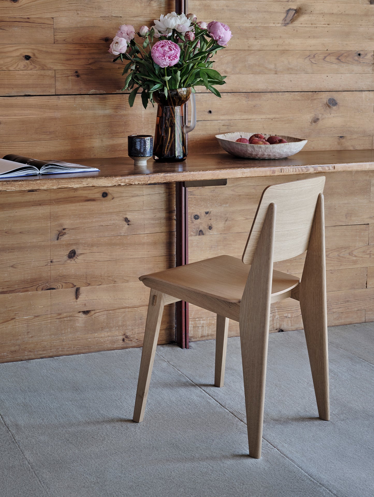 Jean Prouvé Chaise Tout Bois