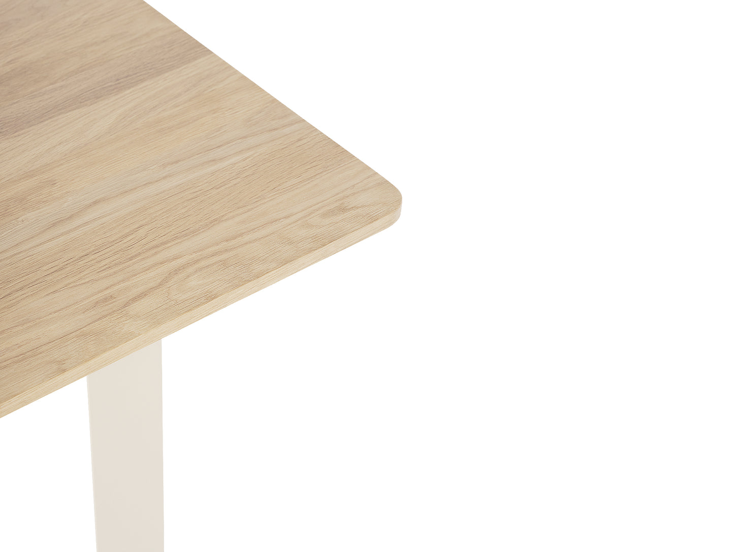 70/70 Table - Solid Oak Table Top with Sand Base