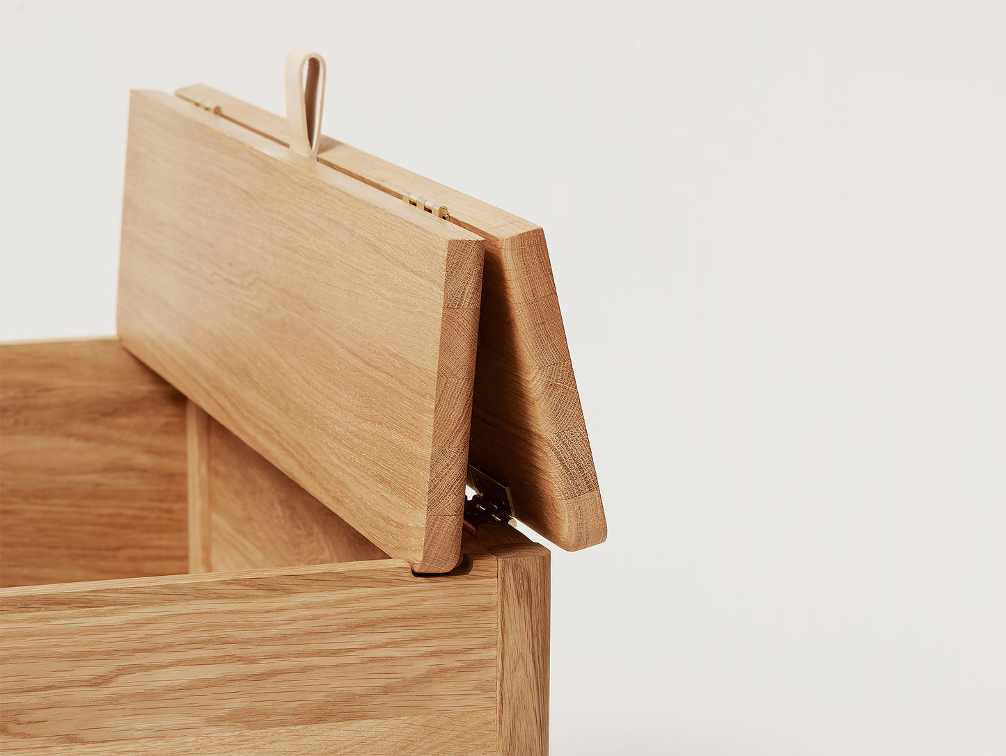 A Line Storage Bench - Oiled Oak - Form & Refine