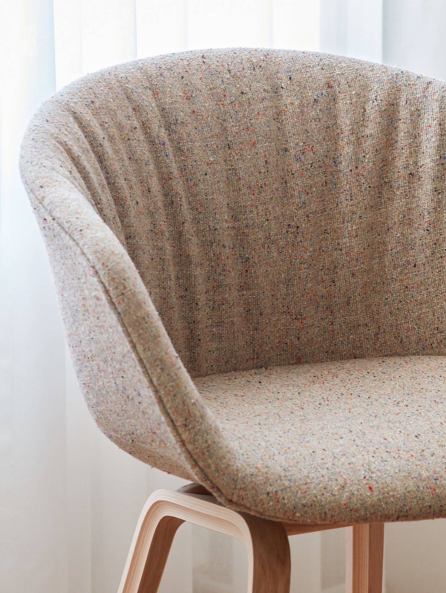 HAY AAC 23 Dining Chair - Bolgheri with Matt Lacquered Oak Base