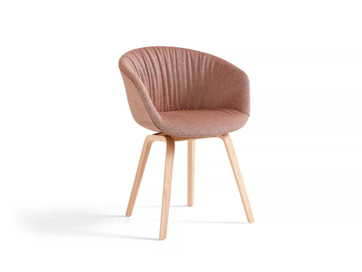 HAY AAC 23 Dining Chair - Re-wool 648 with Matt Lacquered Oak Base