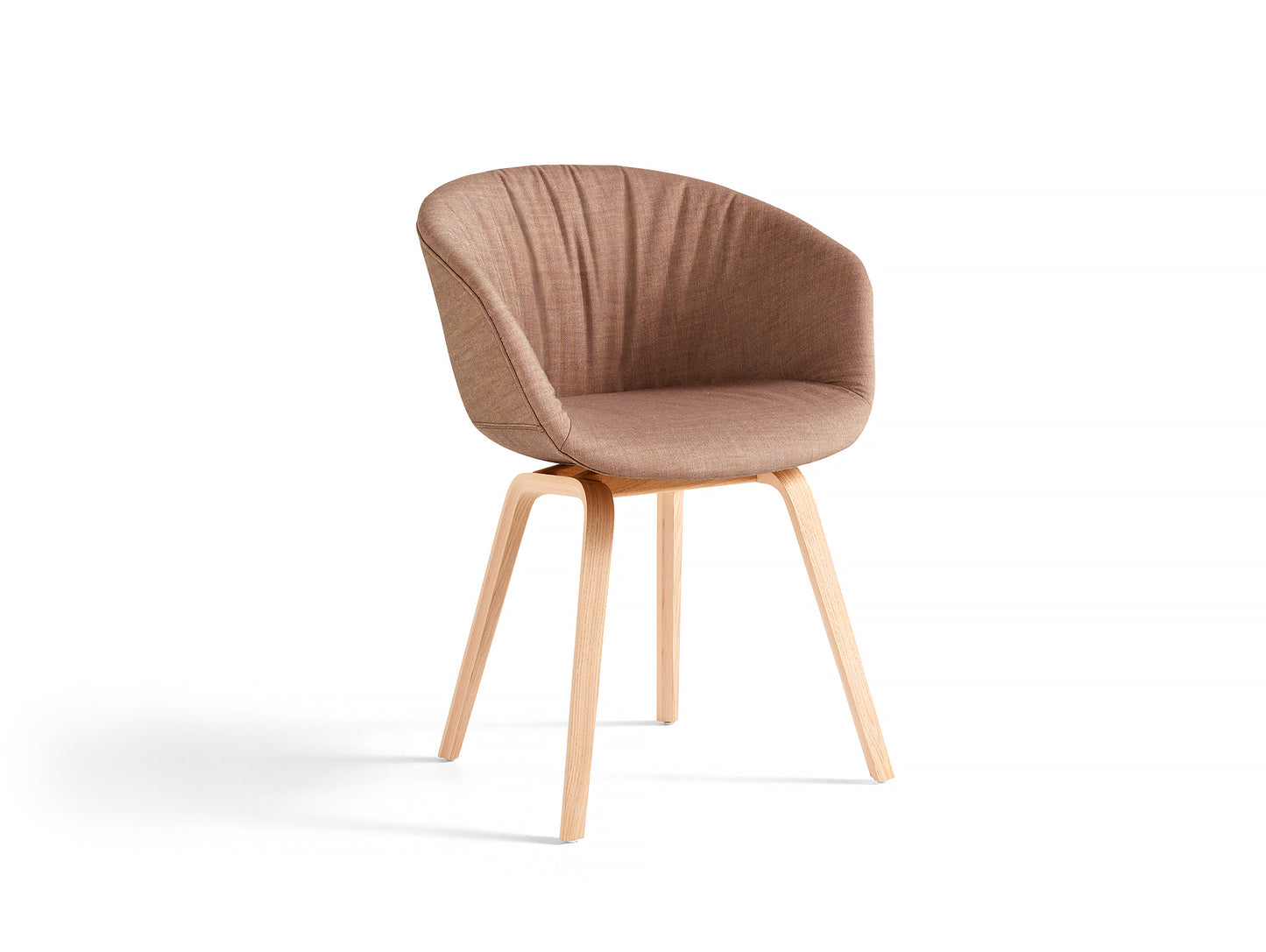 HAY AAC 23 Dining Chair - Remix 3 326 with Matt Lacquered Oak Base