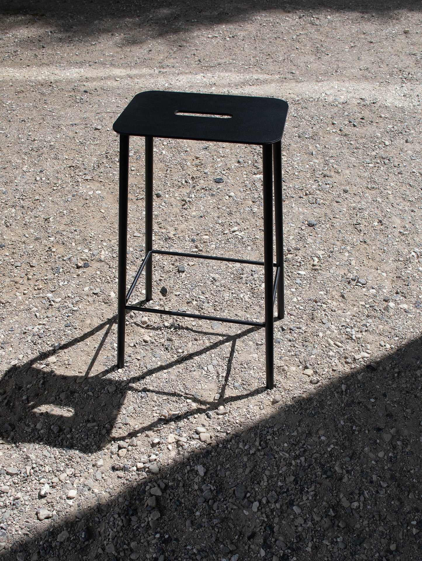 Adam Stool Mono by Frama - Black Powder Coated Steel