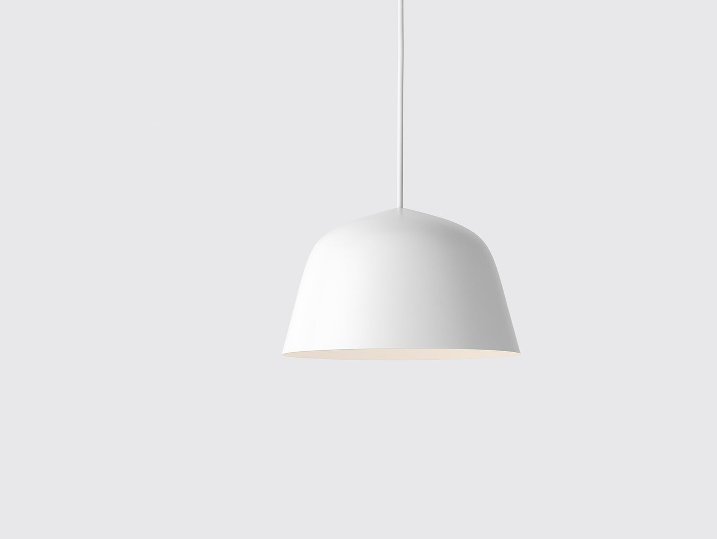 25 cm White Ambit Pendant by Muuto