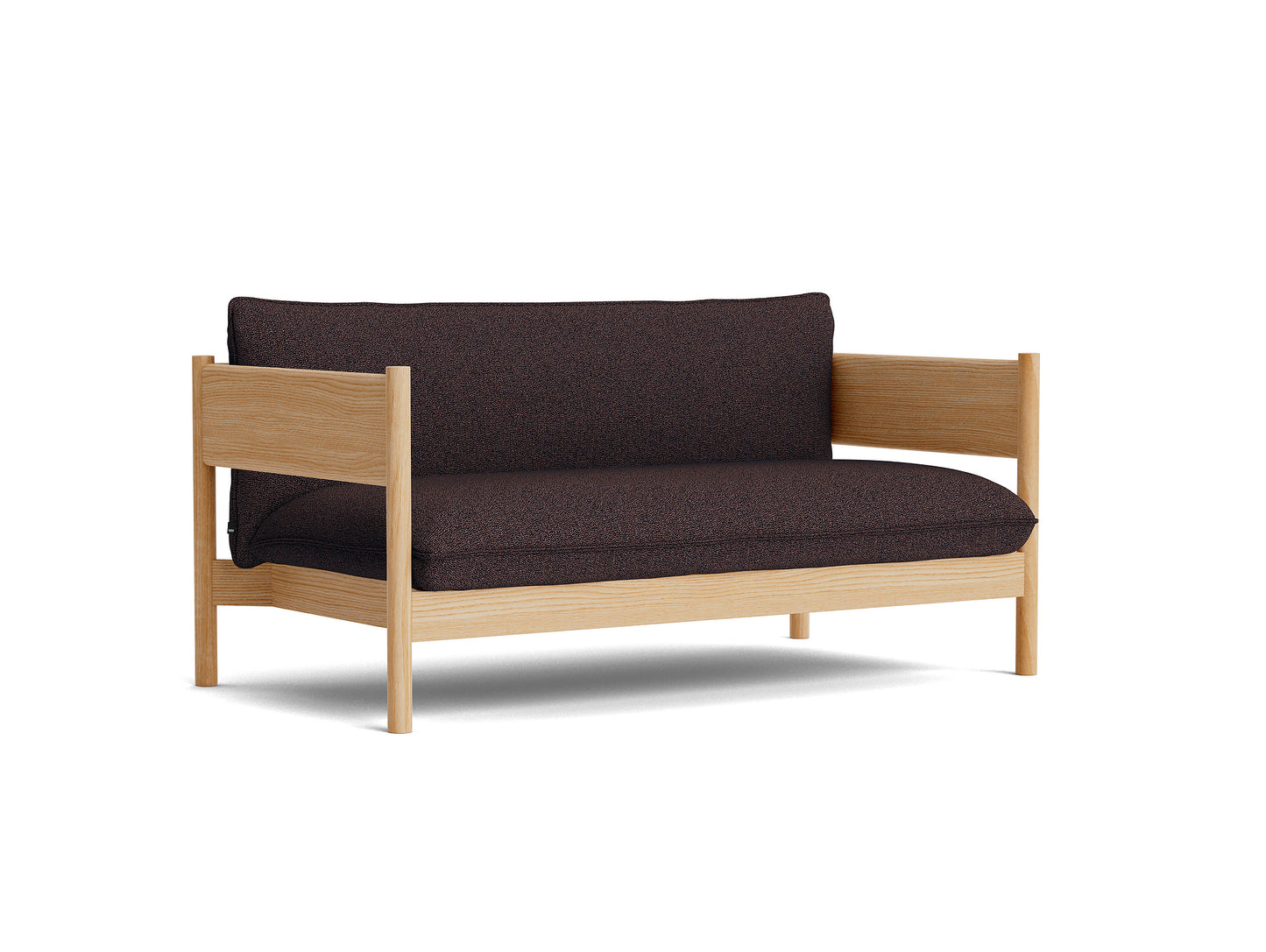 Arbour Club Sofa / Olavi 08 / Oiled Waxed Oak / by HAY
