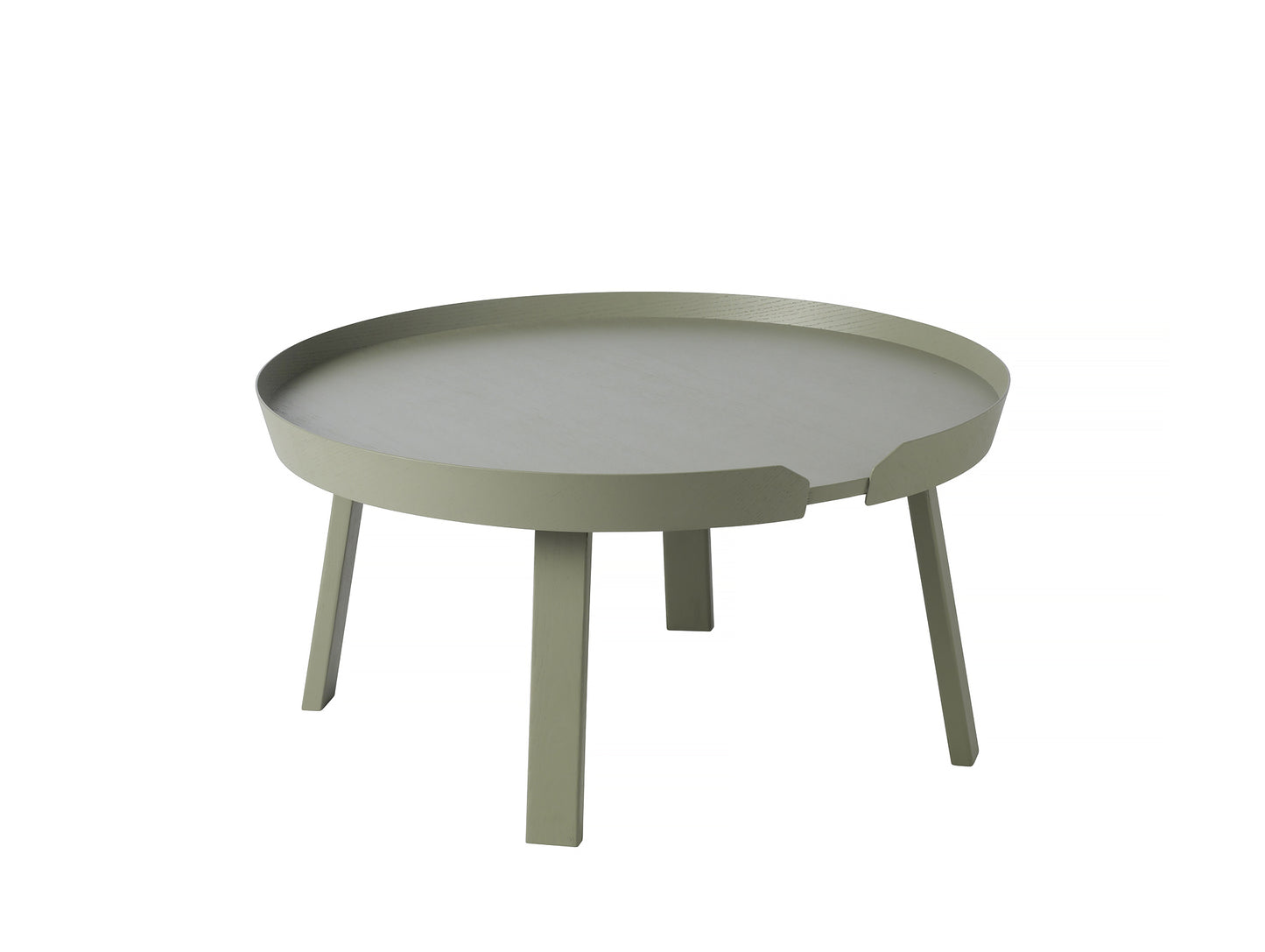 Muuto Around Table - Large - Dusty Green