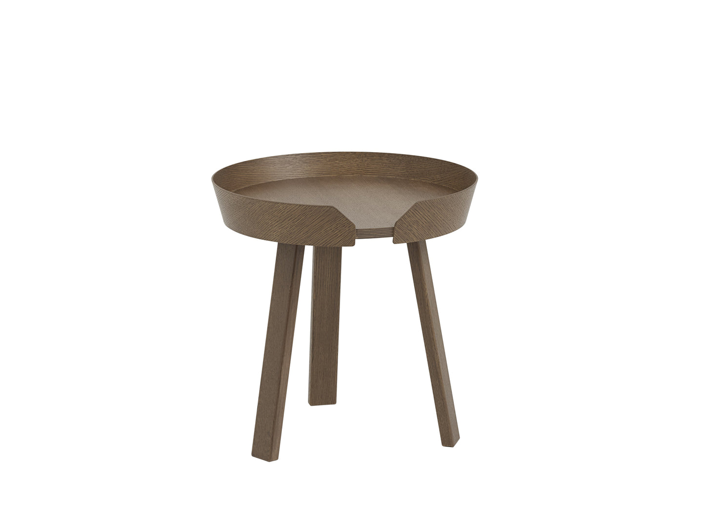 Muuto Around Table - Small - Dark Stained Oak