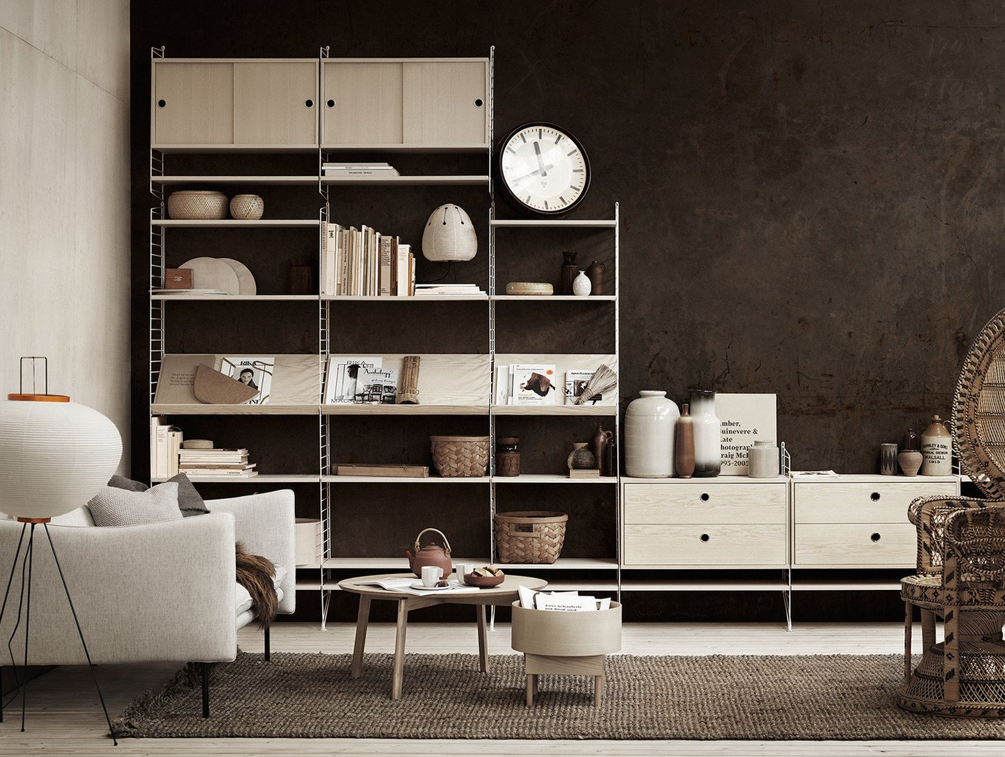 String System Shelves - Ash