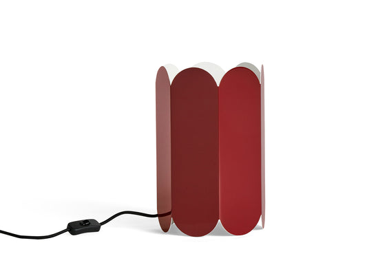 Auburn Red Arcs Table Lamp by HAY