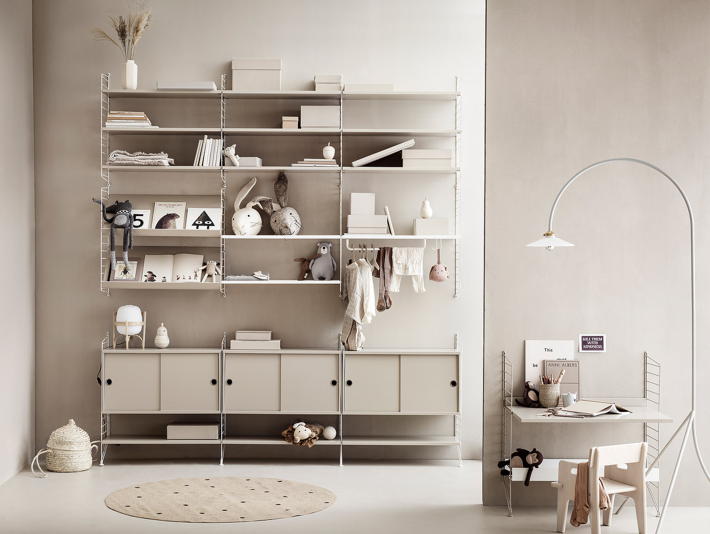 String Metal Shelves