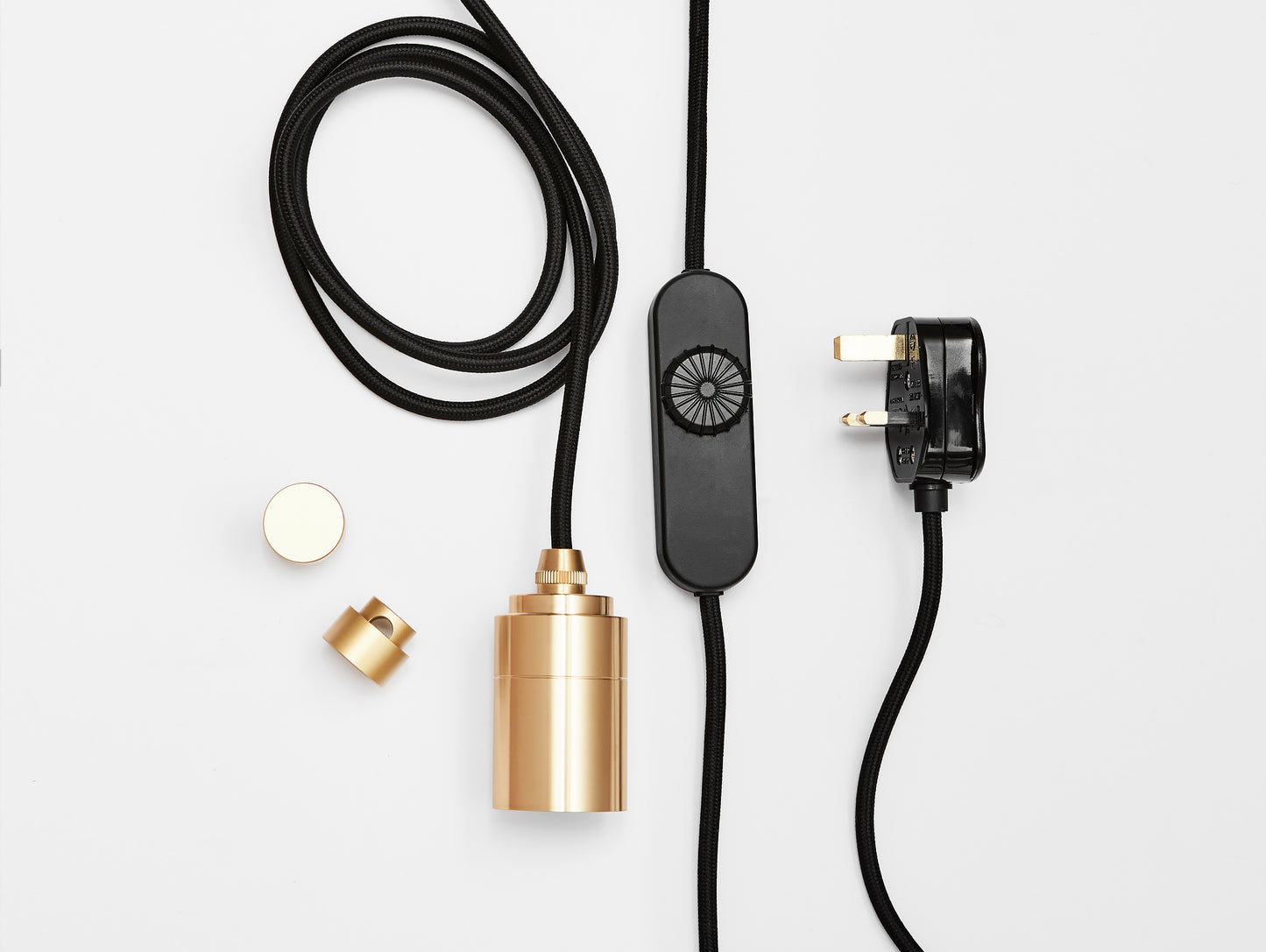 Brass Plug-in Pendant - Box Contents